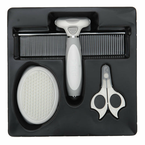 Cats Wool Pet Hair Deshedding Brush Set