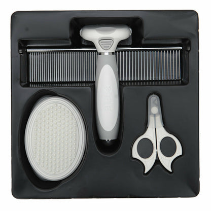 Cats Wool Pet Hair Deshedding Brush Set